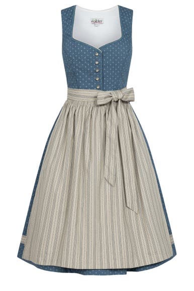 NÜBLER Dirndl Felicitas Blau