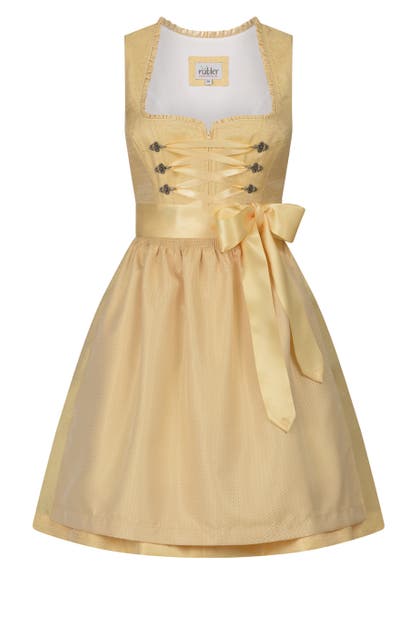 NÜBLER Dirndl Gundula Gelb