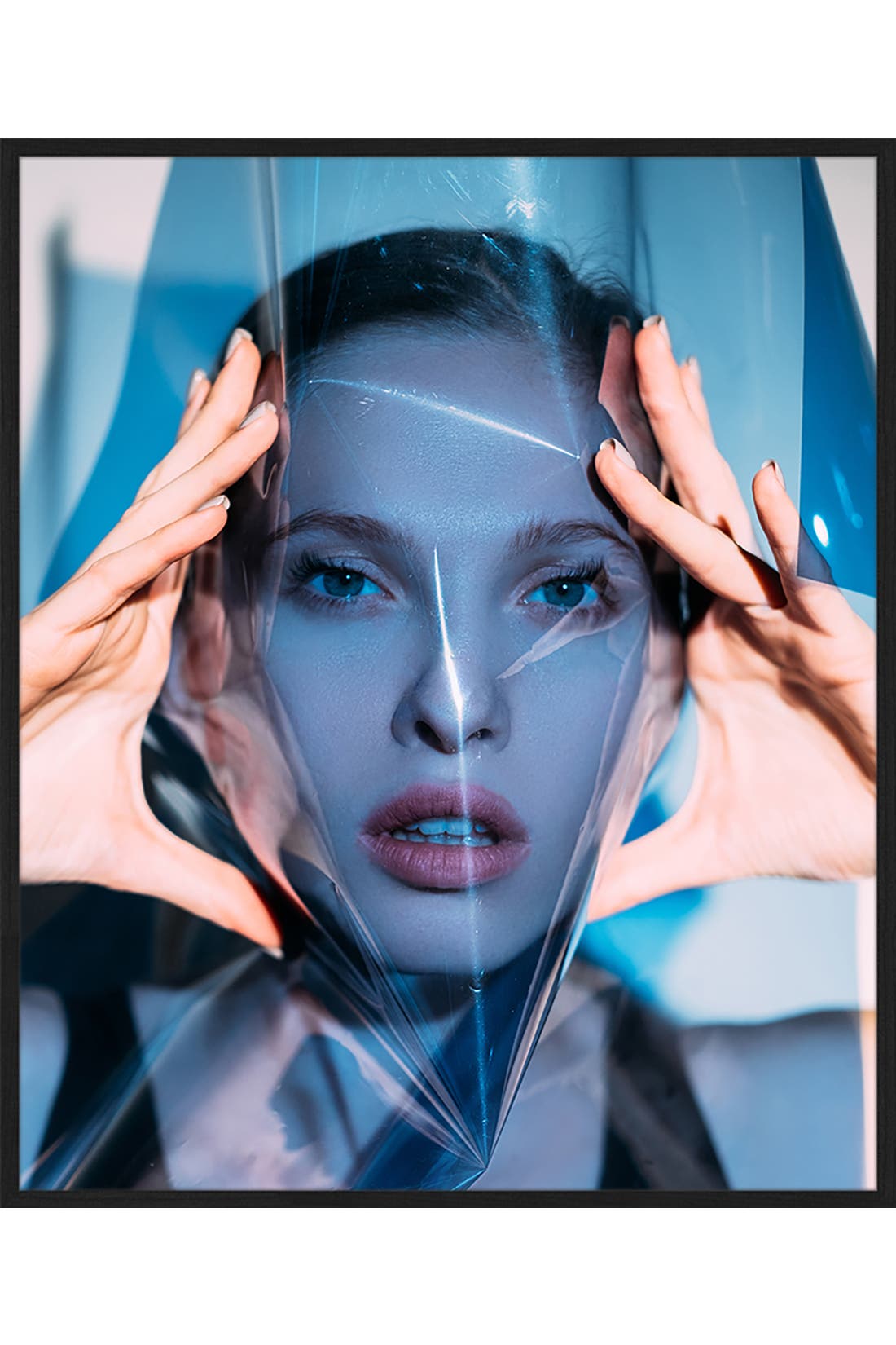 ANY IMAGE Wall Art Blue Fashion, Bild 1