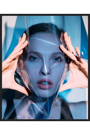 ANY IMAGE Wall Art Blue Fashion