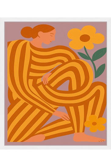 ANY IMAGE Wall Art Striped Serenity