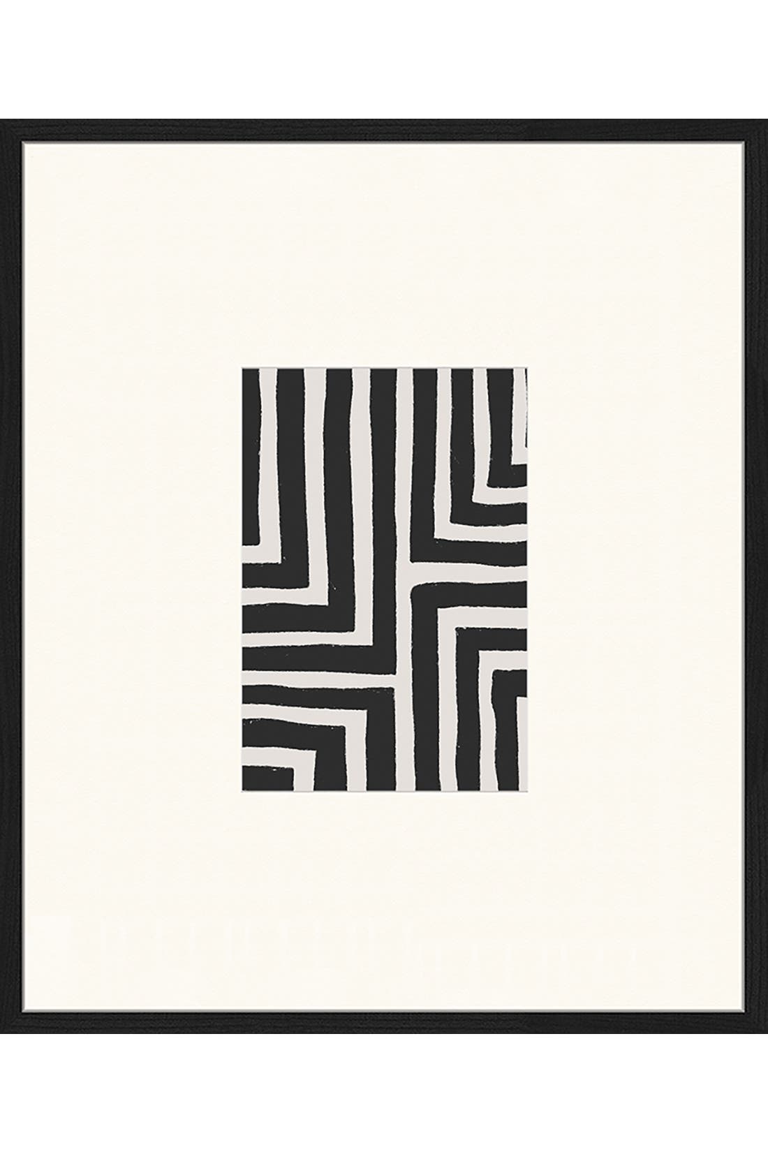 ANY IMAGE Wall Art Abstract Black Paint, Bild 1