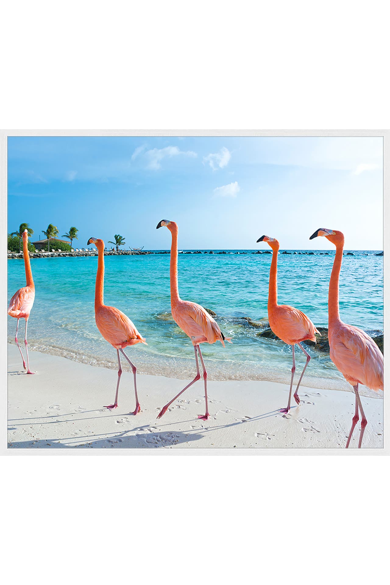 ANY IMAGE Wall Art Pink flamingo, Bild 1