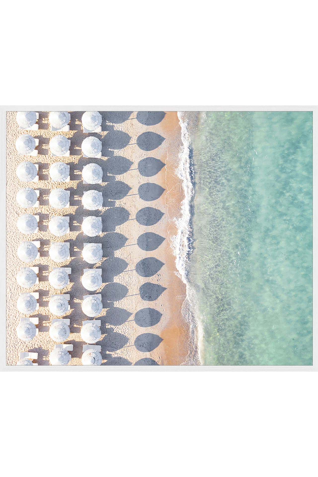 ANY IMAGE Wall Art White Umbrellas, Bild 1