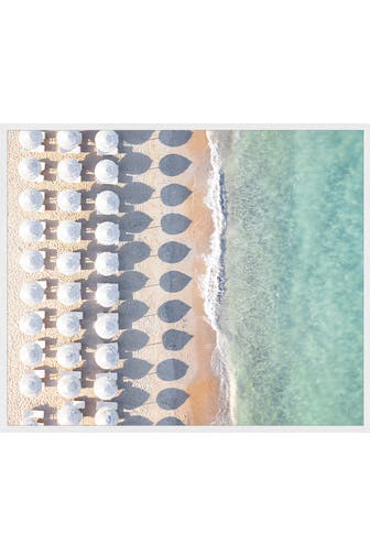 ANY IMAGE Wall Art White Umbrellas