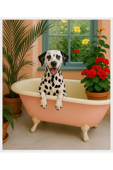 ANY IMAGE Wall Art The Happiest Tub in Town