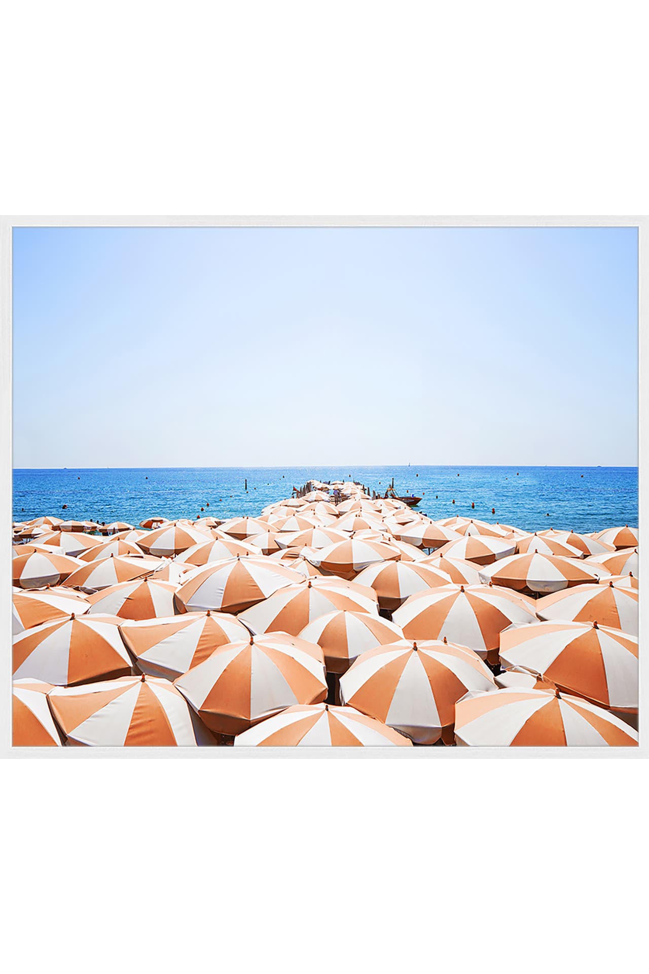ANY IMAGE Wall Art Umbrellas on a beach, Bild 1
