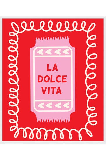 ANY IMAGE Wall Art La Dolce Vita