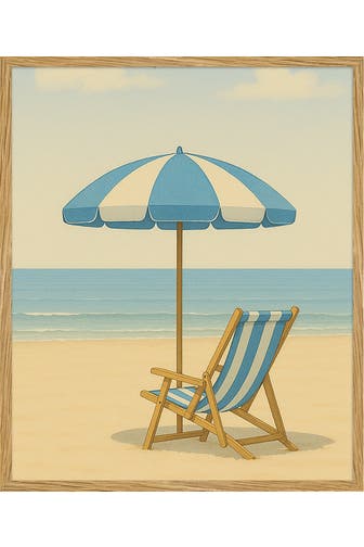 ANY IMAGE Wall Art Under the Blue