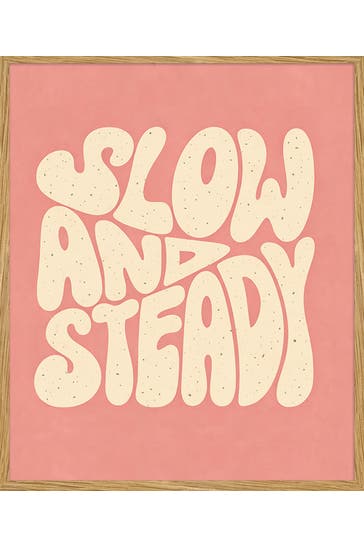 ANY IMAGE Wall Art Slow & Steady