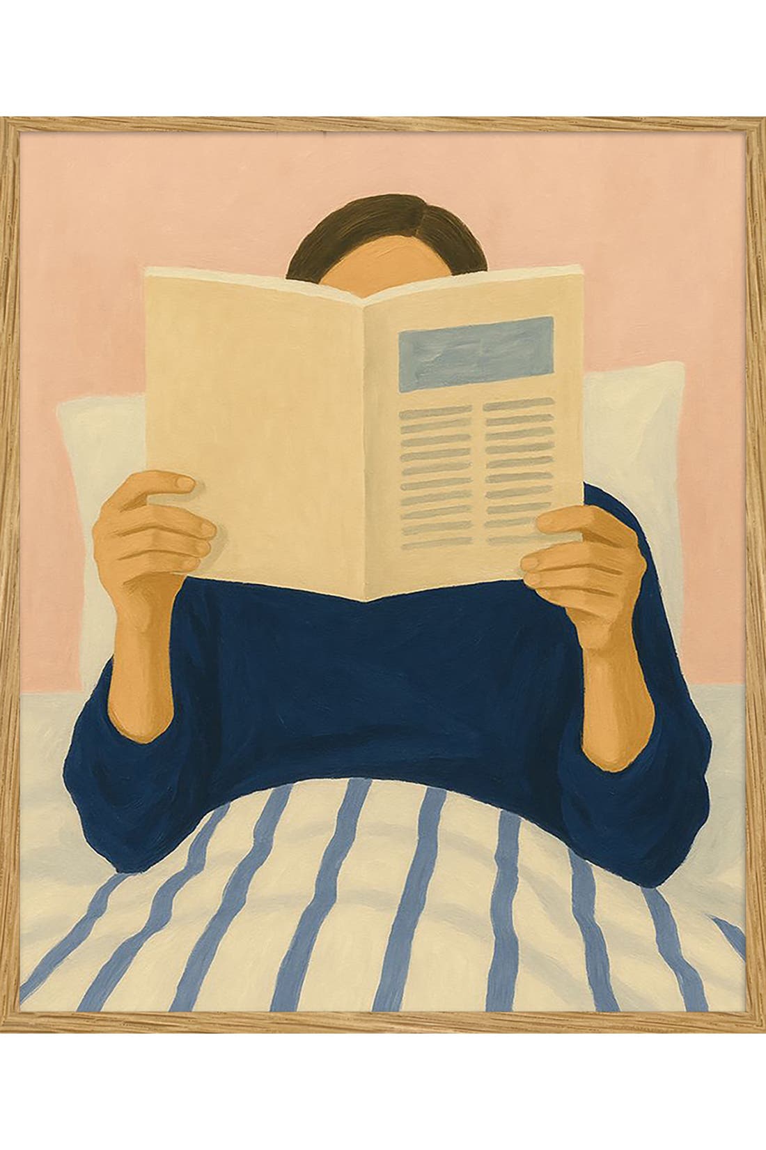 ANY IMAGE Wall Art Reading in Calm, Bild 1