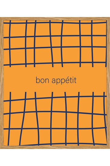 ANY IMAGE Wall Art Colorful Bon Appétit