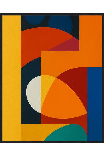 ANY IMAGE Wall Art Abstract in Colors