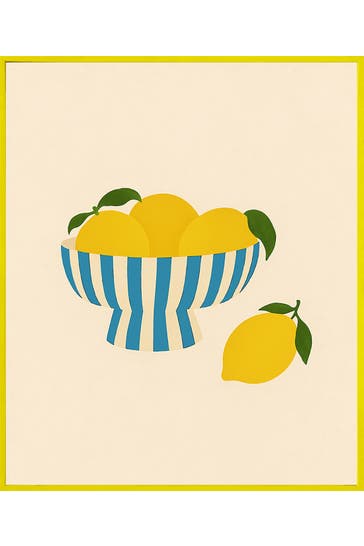 ANY IMAGE Wall Art Lemons Season