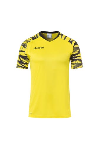 UHLSPORT T-Shirt GOAL 25 TRIKOT limonengelb/schwarz