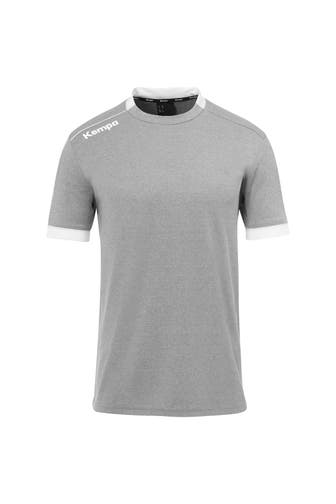 KEMPA T-Shirt PLAYER TRIKOT Kids dark grau melange/weiß