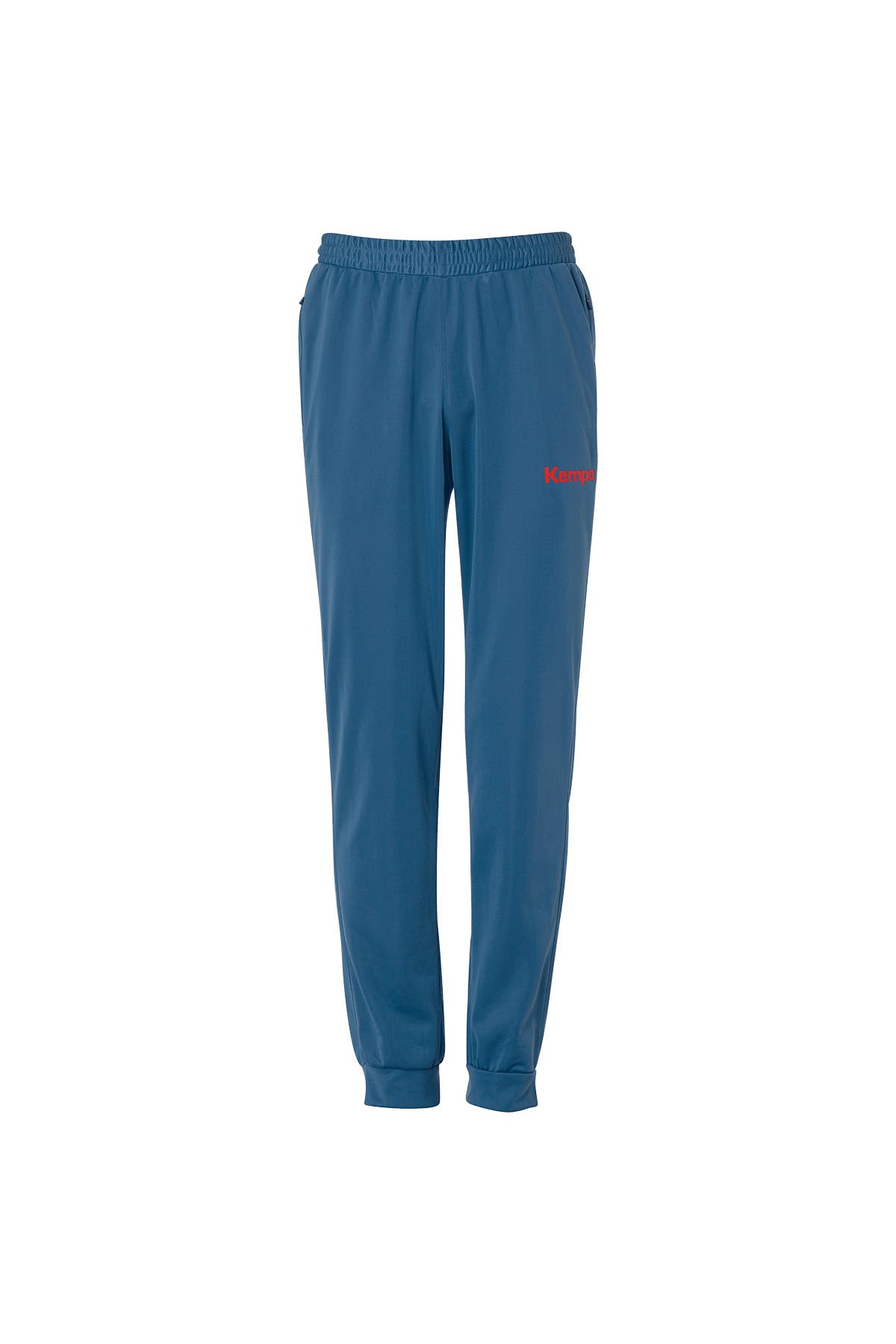 KEMPA Sporthose LITE ice grau/fluo rot Straight, Bild 1