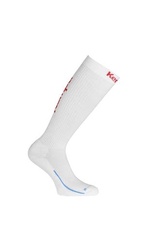 KEMPA Socken SOCKEN LANG weiß/rot