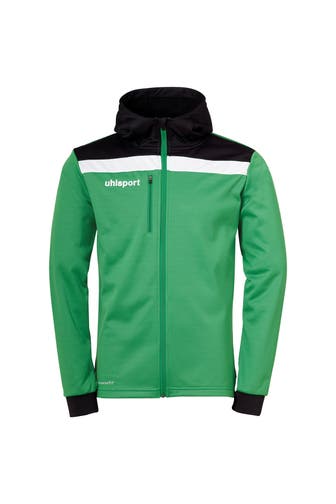 UHLSPORT Sweatjacke OFFENSE 23 MULTI HOOD JACKET grün/schwarz/weiß