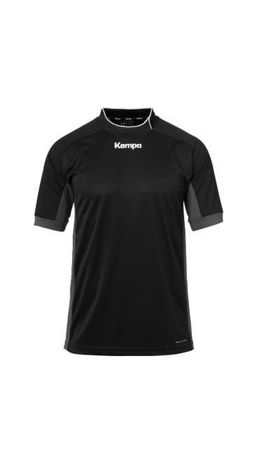 KEMPA T-Shirt PRIME TRIKOT schwarz/anthra