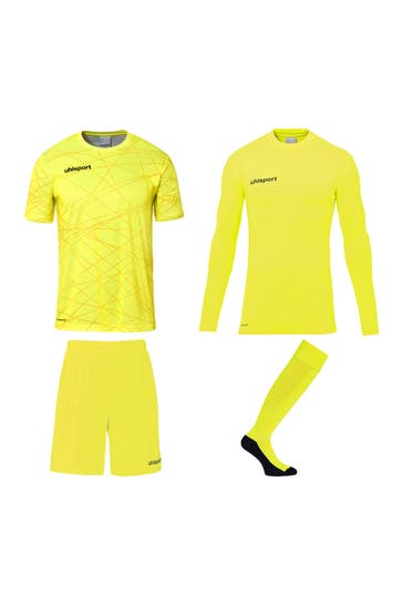 UHLSPORT Torwart-Set Prediction fluo gelb/schwarz