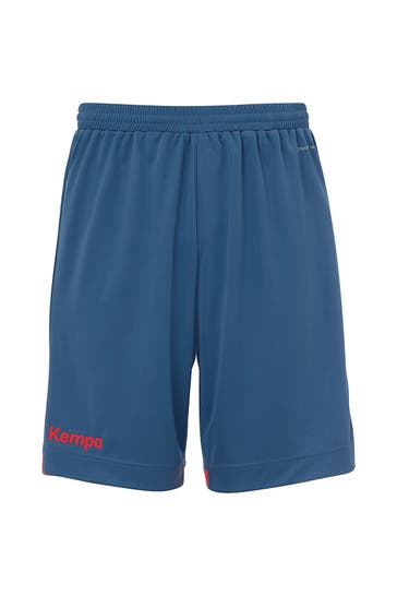 KEMPA Short PLAYER ice grau/fluo rot Slim