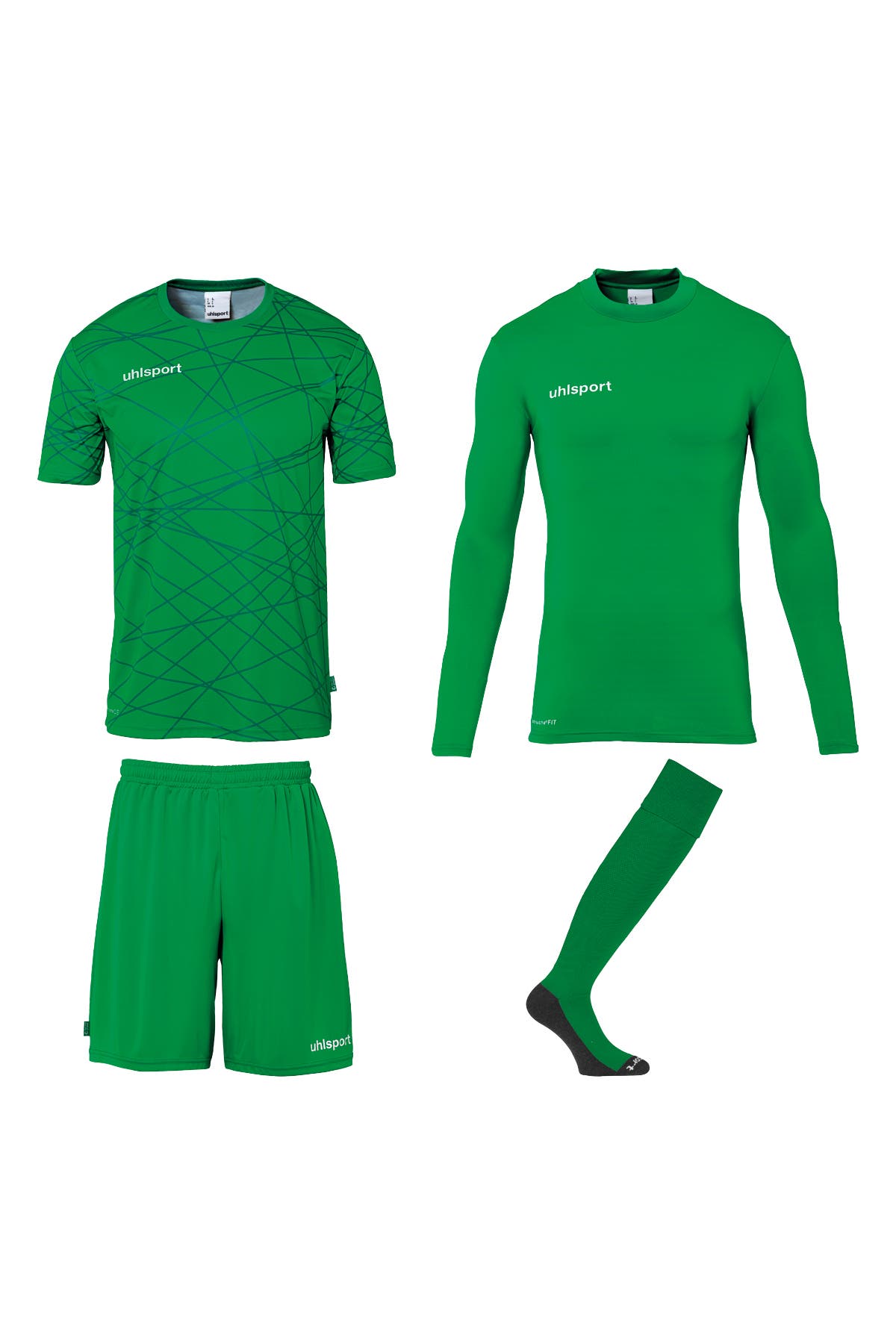 UHLSPORT Torwart-Set Prediction grün, Bild 1