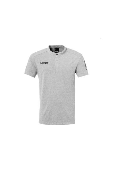 KEMPA T-Shirt STATUS POLO SHIRT grau melange