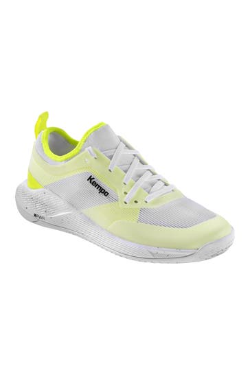 KEMPA Sportschuhe Kourtfly W weiß/fluo gelb