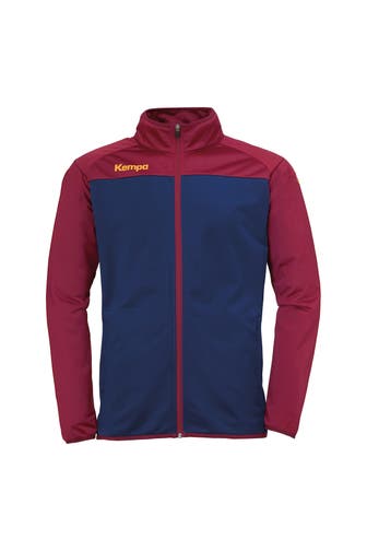 KEMPA Sweatjacke PRIME POLY JACKE deep blau/deep rot