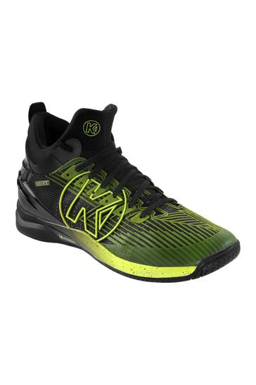 KEMPA Sportschuhe ATTACK MID schwarz/fluo gelb
