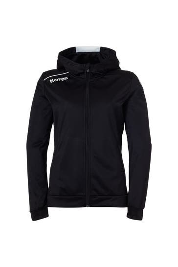 KEMPA Sweatjacke PLAYER WOMEN schwarz/weiß