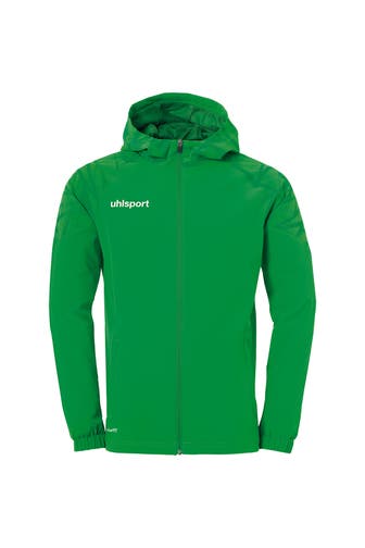 UHLSPORT Sweatjacke GOAL 25 EVO WOVEN HOOD JACKET grün/lagune