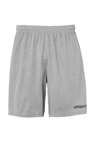 UHLSPORT Short CENTER BASIC - OHNE INNENSLIP dark grau melange/schwarz Straight