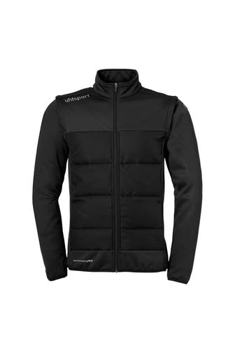 UHLSPORT Sweatjacke ESSENTIAL MULTI WITH REM. SLEEVES schwarz