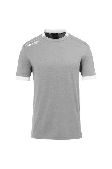 KEMPA T-Shirt PLAYER TRIKOT dark grau melange/weiß