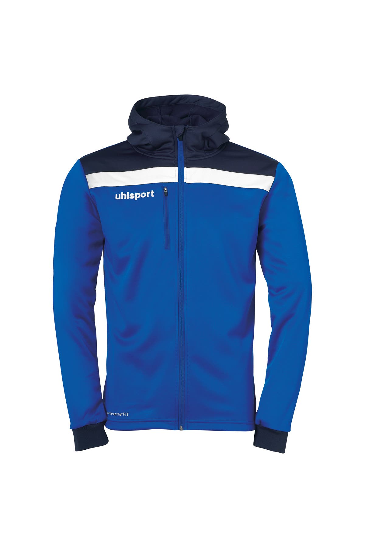UHLSPORT Sweatjacke OFFENSE 23 MULTI HOOD JACKET azurblau/marine/weiß, Bild 1