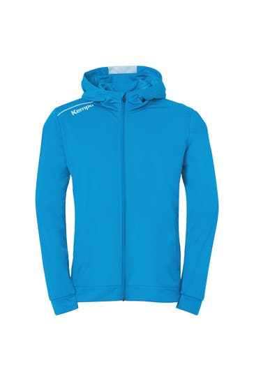 KEMPA Sweatjacke PLAYER HOOD JACKET Kids kempablau/weiß