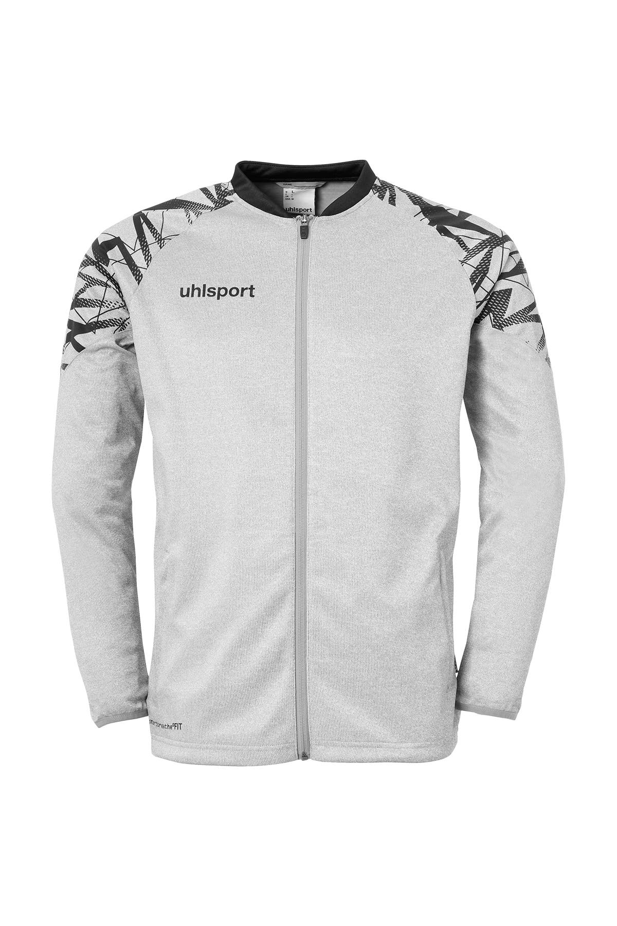 UHLSPORT Sweatjacke GOAL 25 POLY JACKE dark grau melange/schwarz, Bild 1