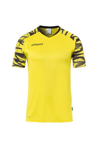 UHLSPORT T-Shirt GOAL 25 TRIKOT limonengelb/schwarz