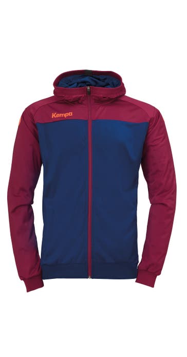 KEMPA Sweatjacke PRIME MULTI deep blau/deep rot