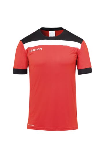 UHLSPORT T-Shirt OFFENSE 23 rot/schwarz/weiß