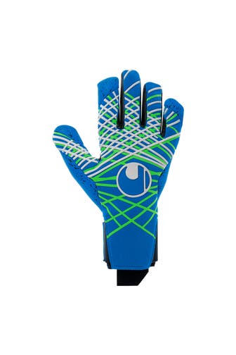 UHLSPORT Handschuhe AQUAGRIP HN pacific blau/fluo grün/weiß