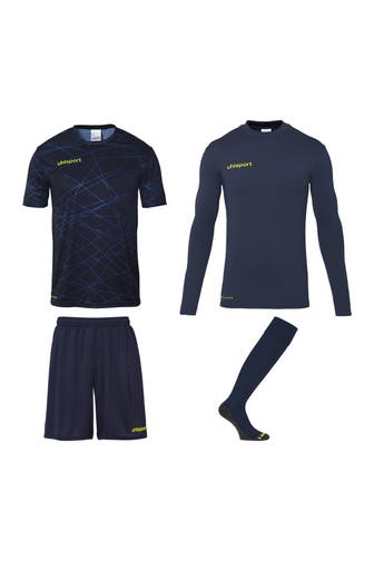 UHLSPORT Torwart-Set Prediction marine/fluo gelb