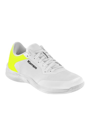 KEMPA Sportschuhe Kourtfly Three W weiß/fluo gelb