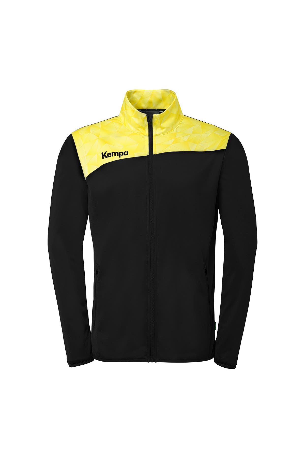KEMPA Sweatjacke Athletics 29 Poly Kids schwarz/limonengelb, Bild 1