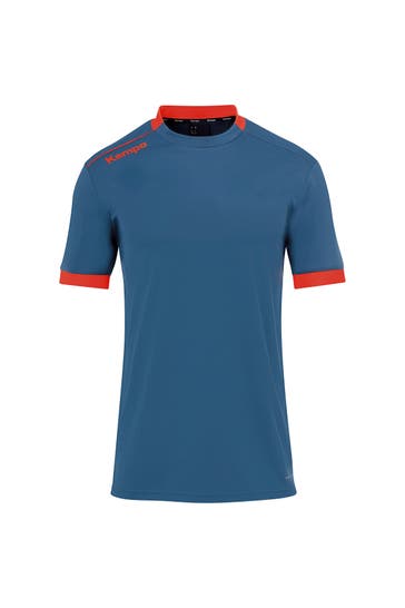 KEMPA T-Shirt PLAYER TRIKOT ice grau/fluo rot