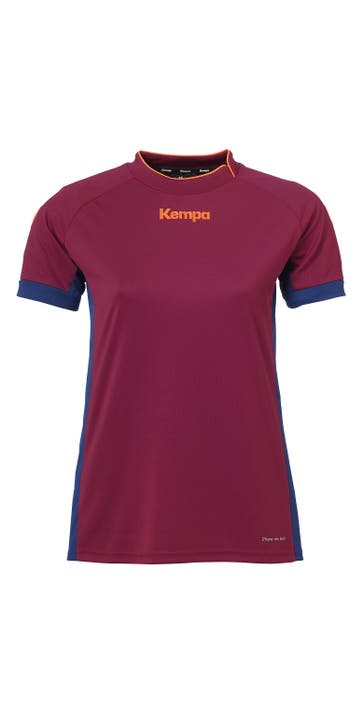 KEMPA T-Shirt PRIME TRIKOT WOMEN deep rot/deep blau
