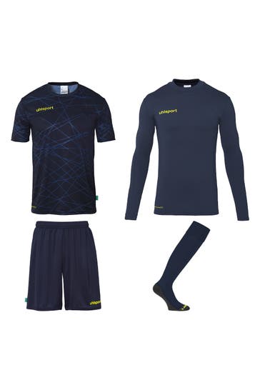 UHLSPORT Torwart-Set Prediction marine/fluo gelb