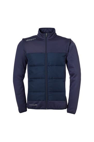 UHLSPORT Sweatjacke ESSENTIAL MULTI WITH REM. SLEEVES marine